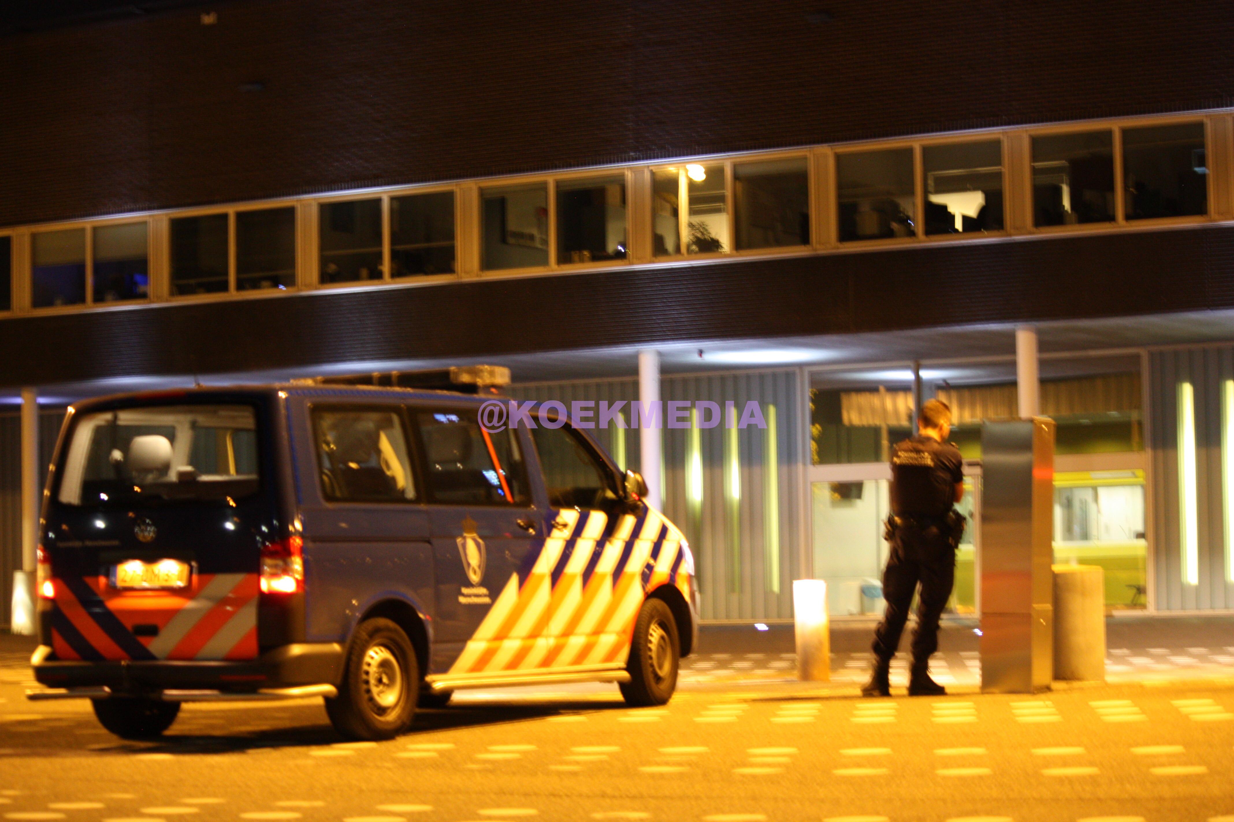 Vreemdeling ontsnapt uit detentiecentrum.Rotterdam.