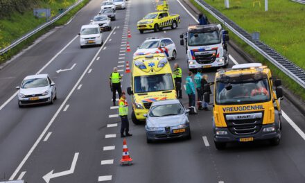 Ongeval op de A4 ter hoogte van Schipluiden