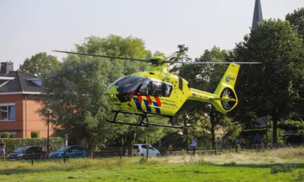 Traumahelikopter ingezet bij medische noodsituatie van een baby