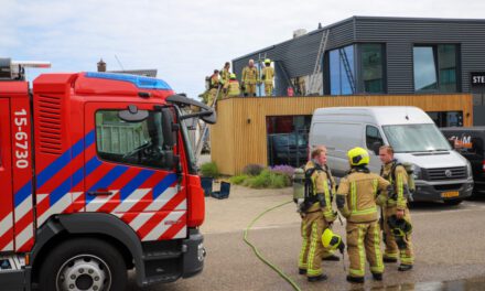 Brand na werkzaamheden aan een dak: Vlotlaan-Monster