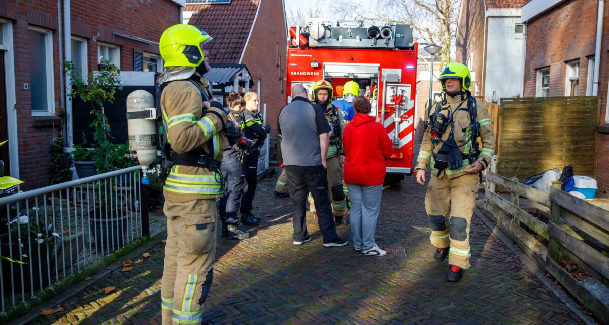 Brandweer Maassluis rukt uit voor doorgebrande lamp