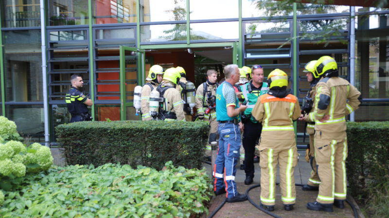Brand in zorgcentrum ‘Singelhof’ Maasland